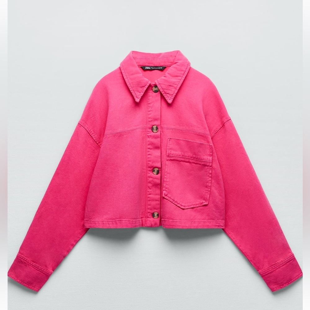 Nice Zara Fuchsia Color Size Xs New Condition - image 1